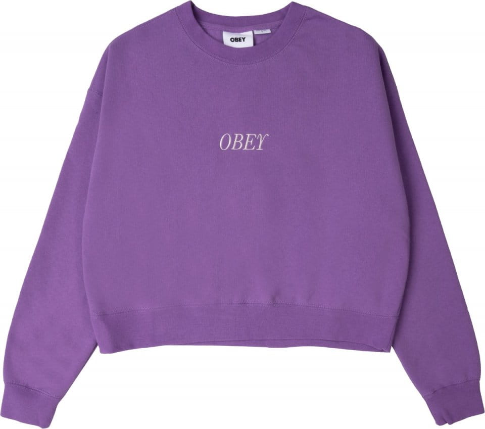 Hanorac Obey Obey Ornate Crew Fleece Sweatshirt W
