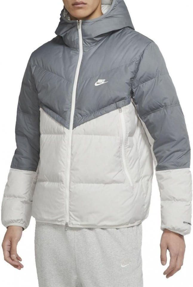 Jacheta cu gluga Nike Storm-FIT Winterjacket Grey